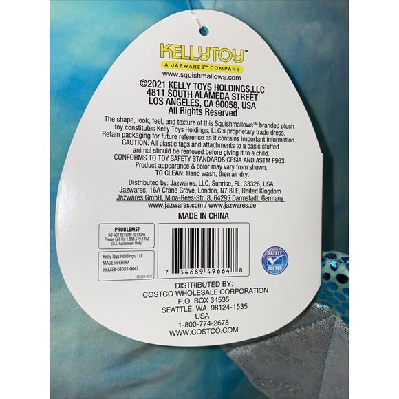 Squishmallow Shantira Pterodactyl Supersoft Cuddly 16" Plush Toy 16 inch large - Picture 5 of 12